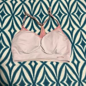 Light pink sports bra S